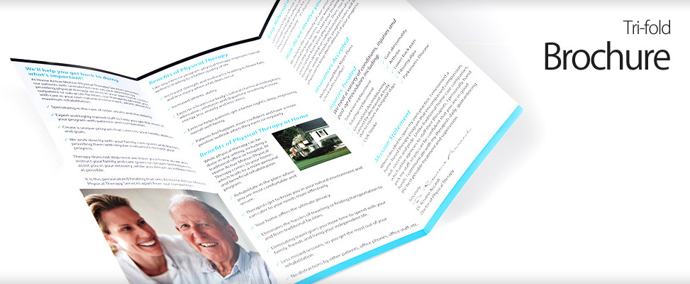 Brochure Design for Long Island Physical Therapy Services in Jericho