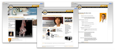 Website Design for Winthrop Radiology Long Island New York